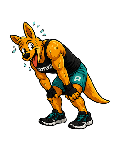 Repperoo kangaroo mascot